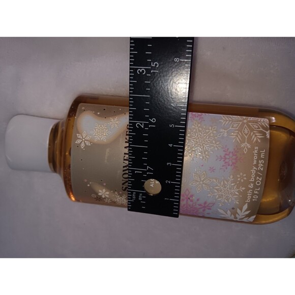 Bath Body Works SNOWFLAKES & CASHMERE Shower Gel & Body Cream Full Size Set Lot - Picture 9 of 13